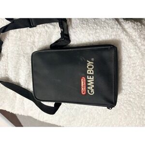 Official Nintendo Game Boy‎ color Black Carrying Case Pouch Bag With Strap